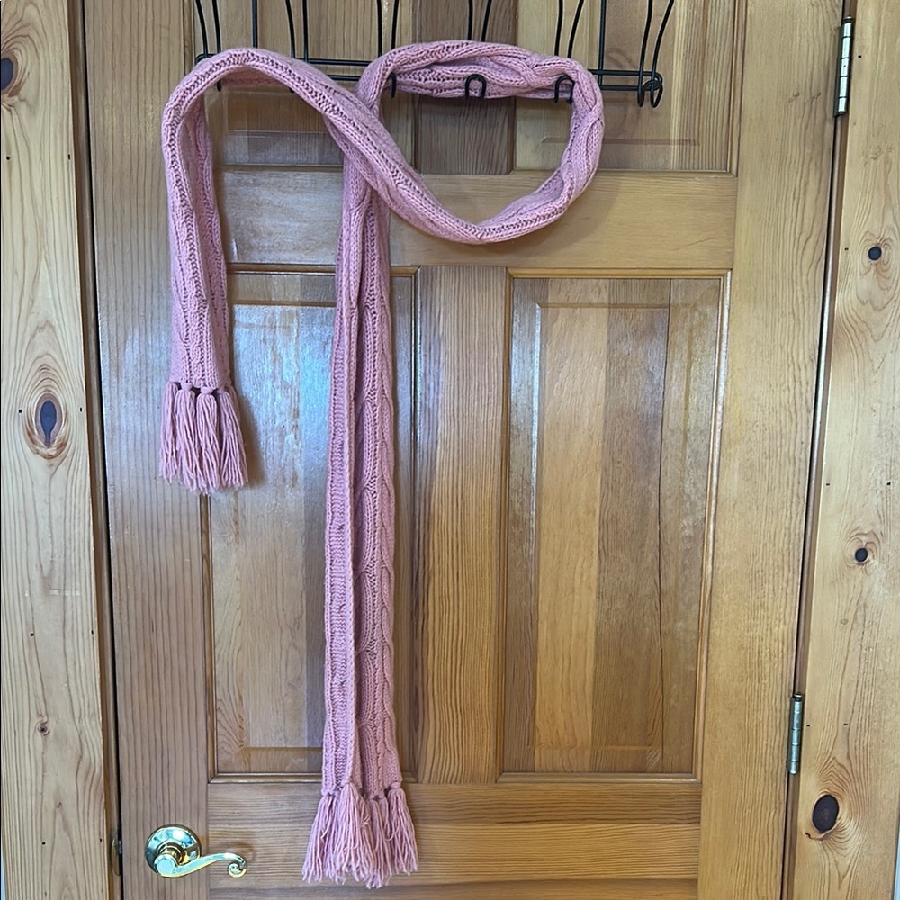GAP Pink Knit Scarf